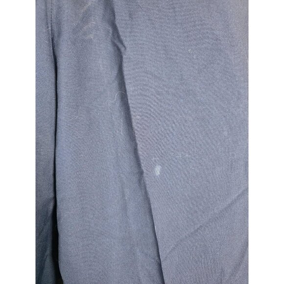 Vintage USAF Dress Pants Mens 36L AF Blue 1608 Poly Wool Tropical Uniform 90s - Picture 9 of 13